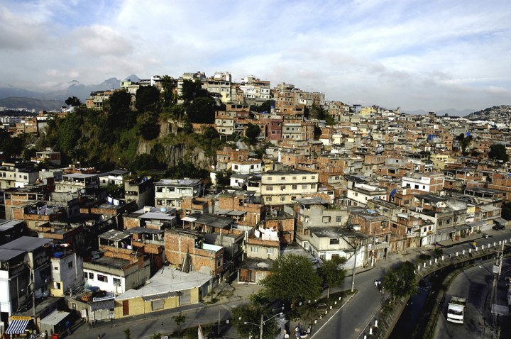 Morro do Timbau, uma das 16 comunidade do bairro Maré. Rio de Janeiro, Brasil.